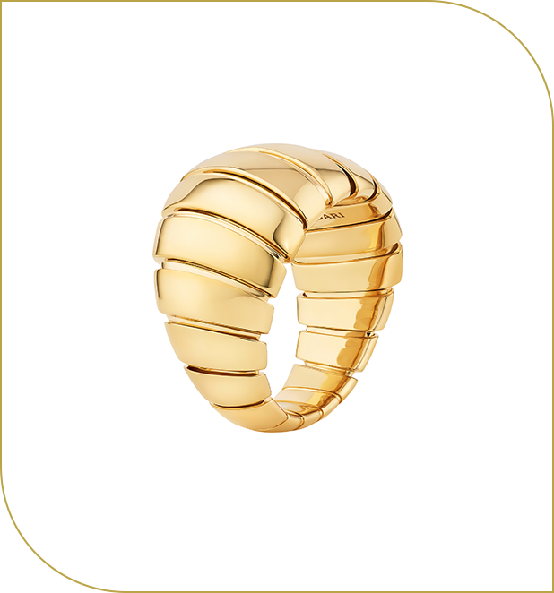 『ブルガリ トゥボガス』リング（ブルガリ・ジャパン）