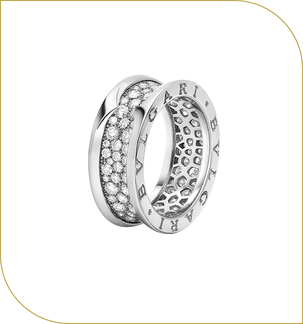 『ビー・ゼロワン』リング（ブルガリ・ジャパン）