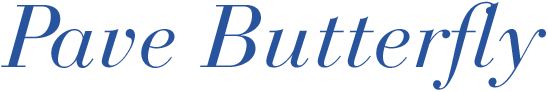 Pave Butterfly