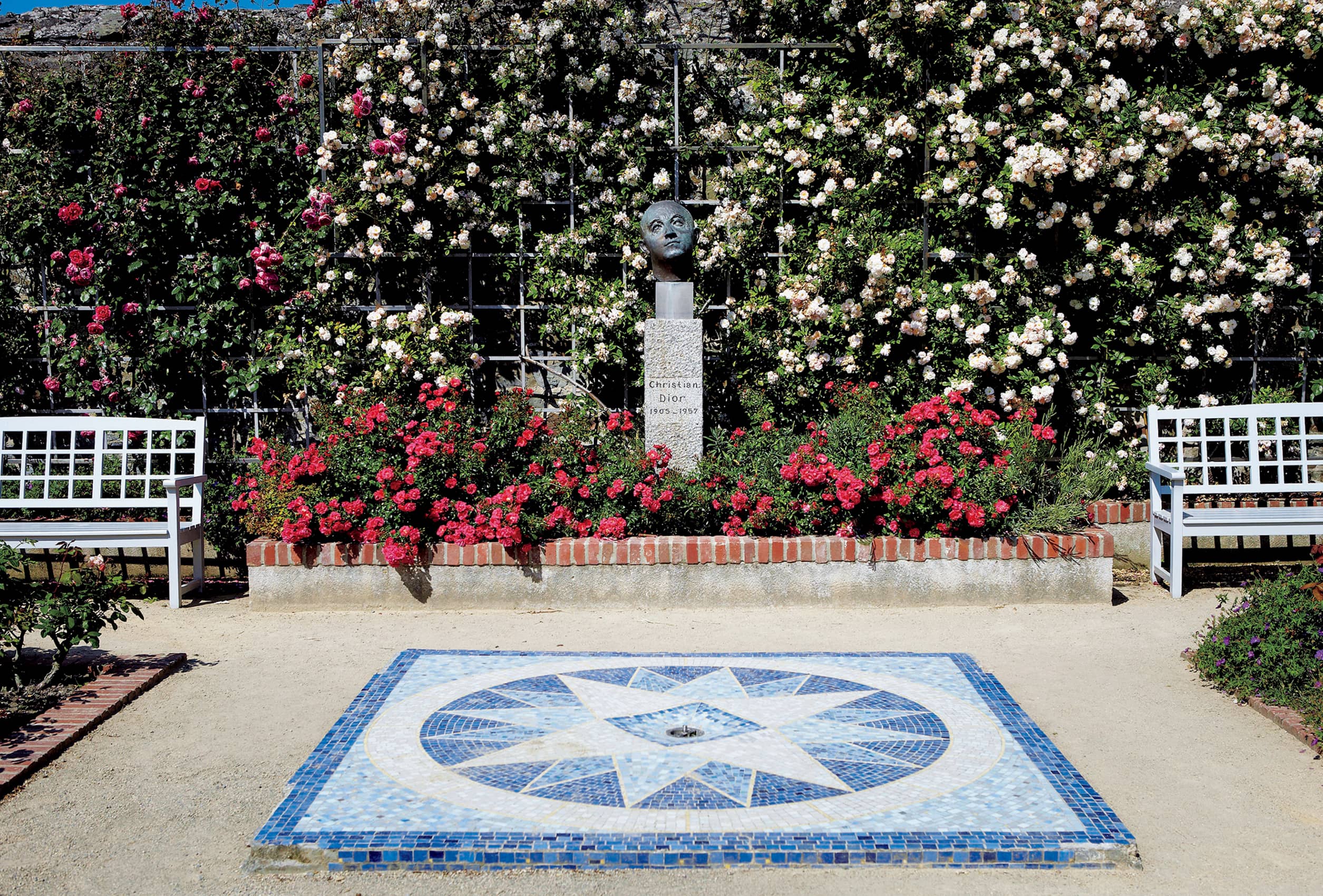 グランヴィルにある館の庭 &copy;Jérôme Boudry