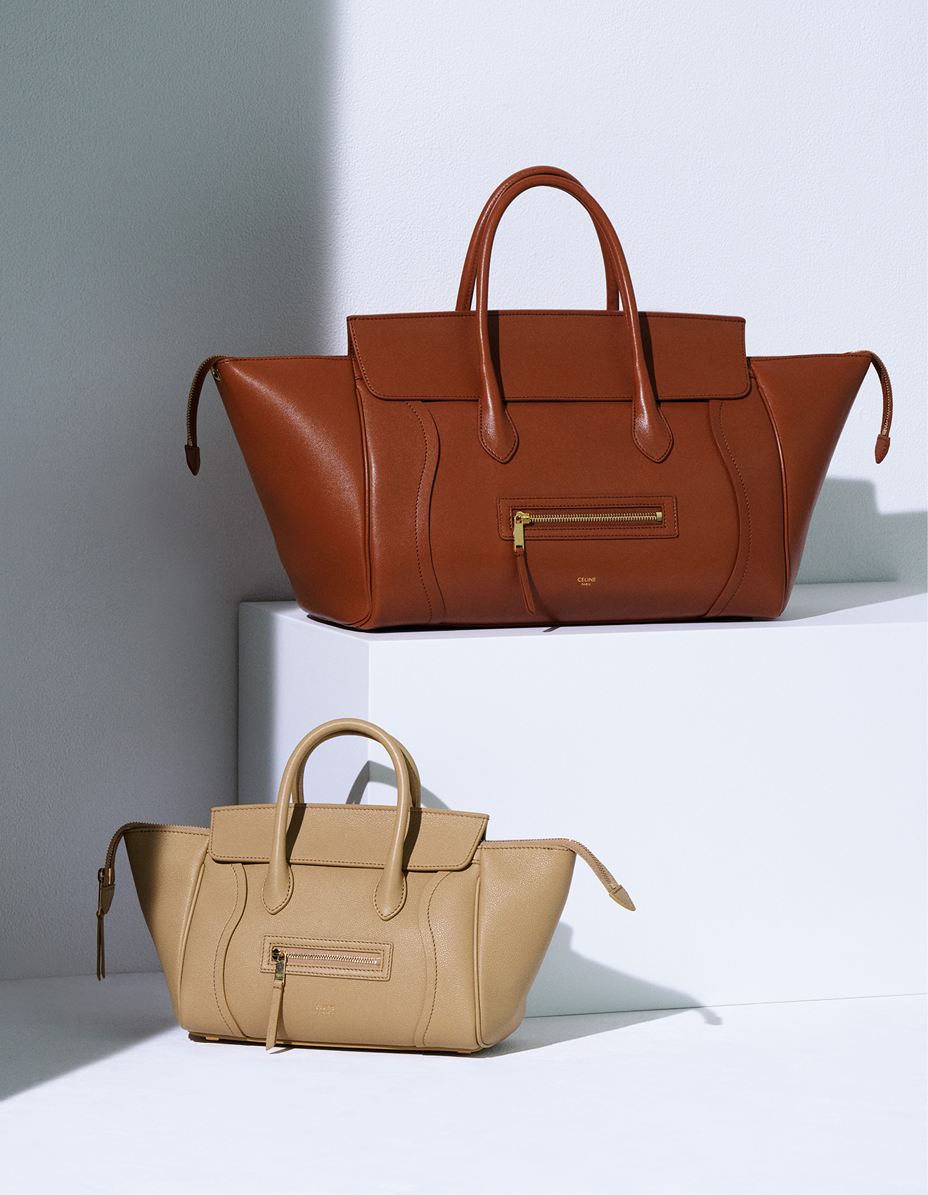 「セリーヌ」のバッグ『ラゲージ』『リトル ラゲージ』