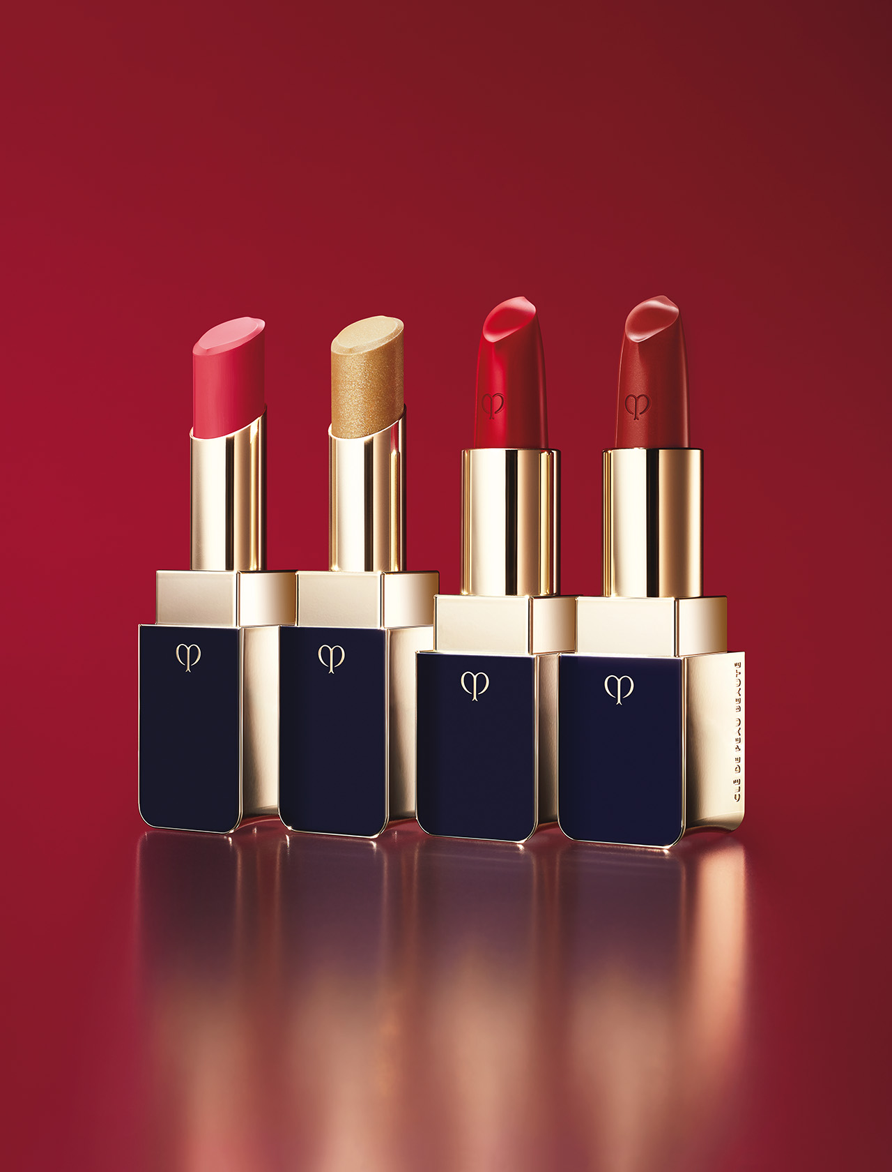 左から／ルージュアレーブル ブリアン 213 Playful Pink・ルージュアレーブル  エブルイサン 310 Multi-Faceted・ルージュアレーブル103 Legend of Rouge・ルージュアレーブル マット123 Orange Cosmo