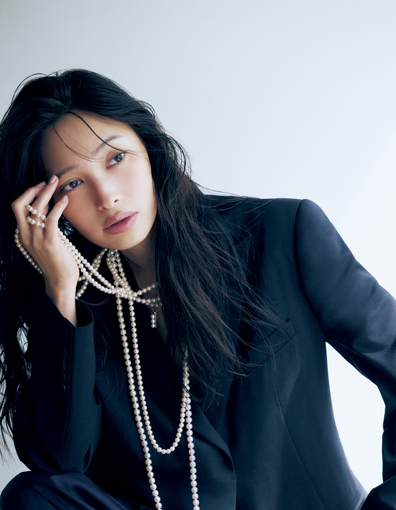 大政 絢さん、TASAKI、ネックレスとペンダント