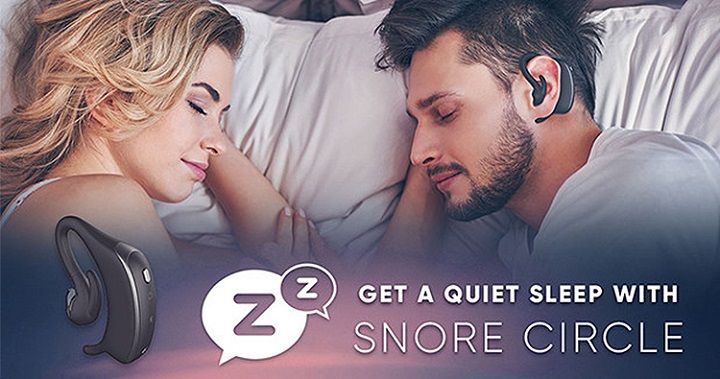耳にかけて眠るだけ。イヤホン型スマートいびきブロッカー、こと「Snore Circle(スノアサークル)」