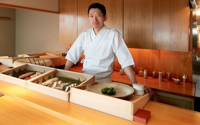 『すし 龍尚』の店主・田島尚徳さん