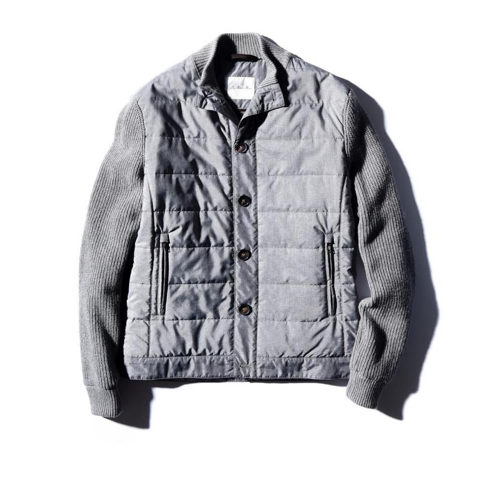 ジャケット¥77,000(トヨダトレーディング プレスルーム〈ルイジ ビアンキ マントヴァ〉)