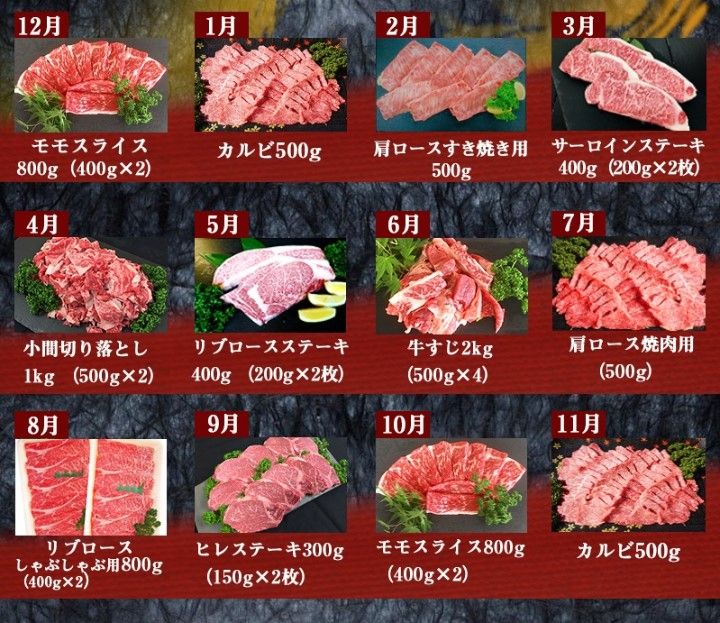 都城産黒毛和牛「満足」定期便(10ヶ月)|宮崎県都城市