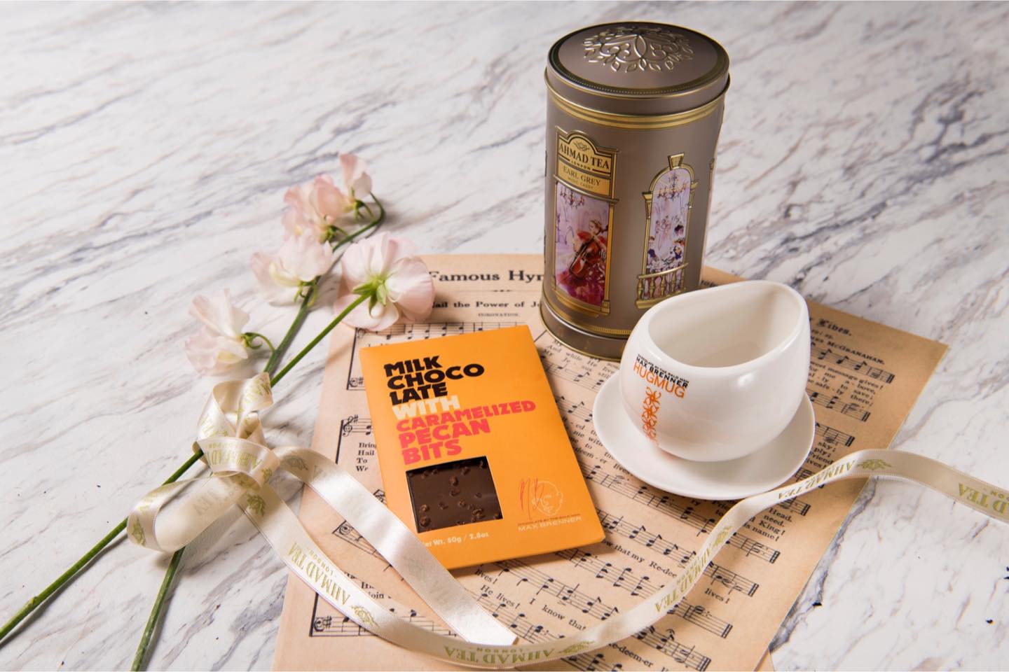 「AHMAD TEA×MAX BRENNER CHOCOLATE SELECTION」¥2,980(税抜)
