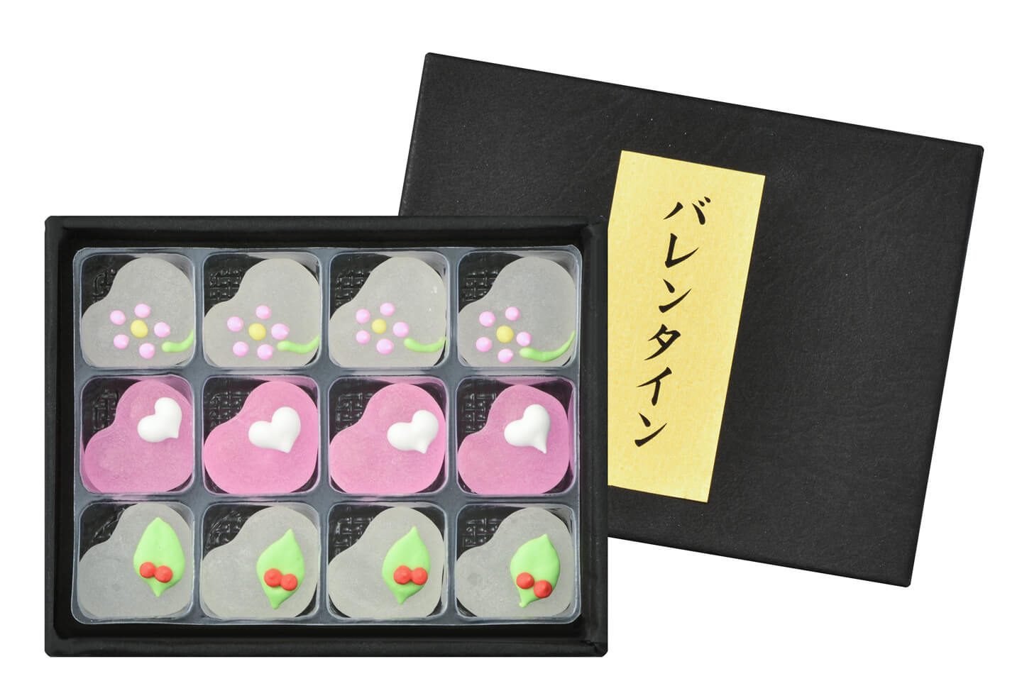 俵屋吉富「糖蜜ボンボン バレンタイン」¥900(税抜)/販売期間:1月15日頃〜2月14日頃/販売店舗:全店およびオンラインショップ