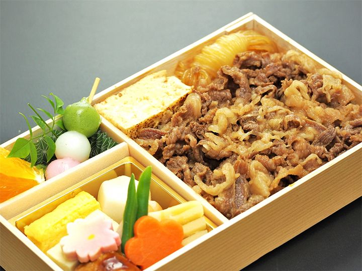 竹笹弁当「すき焼き」