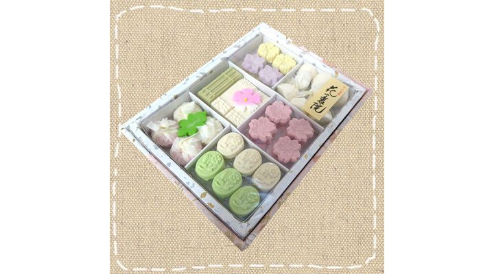 「和三盆のお干菓子 花の書院」(白井長豊堂)