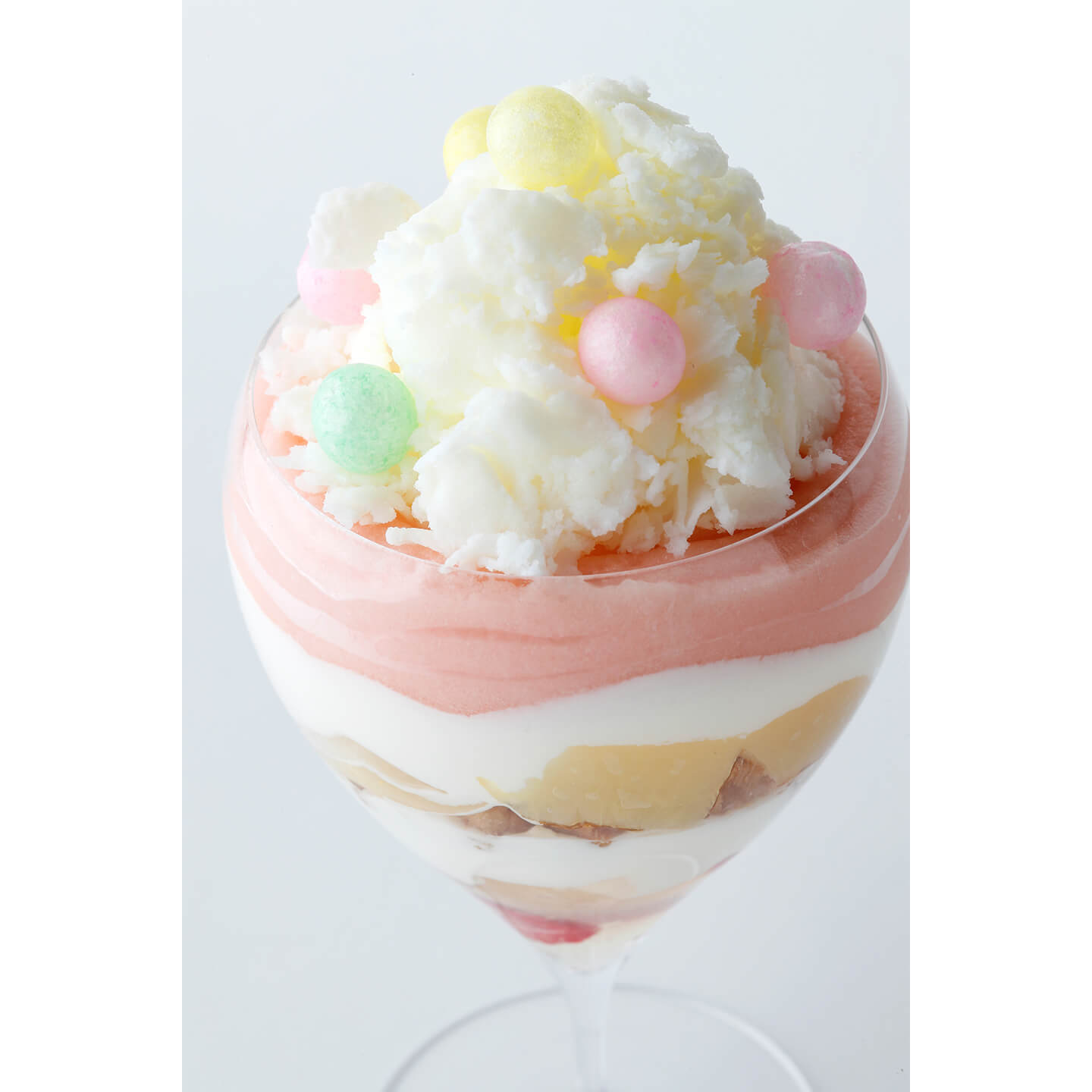 パステルカラーの乙女パフェ!