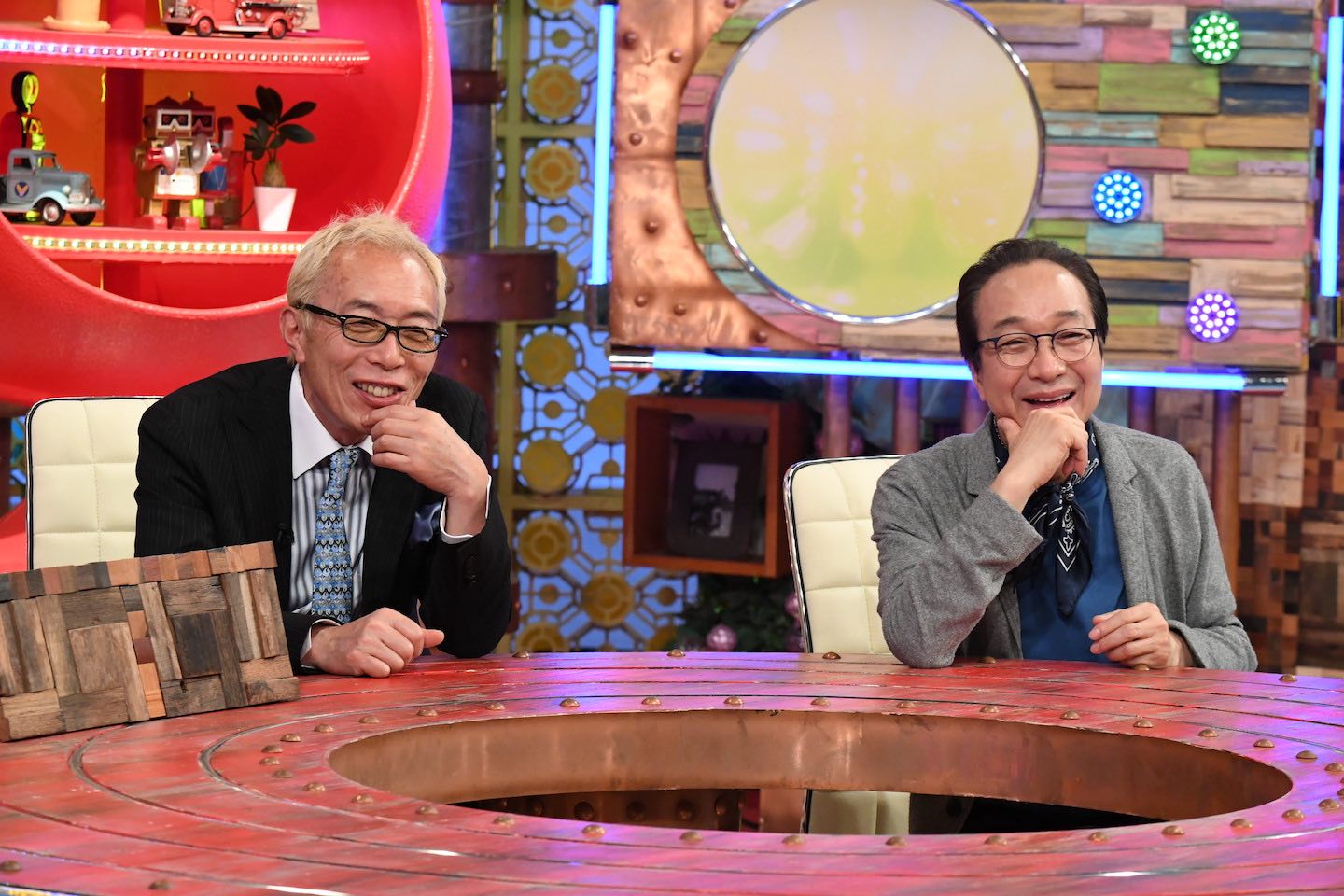 ©ABCテレビ:所ジョージさんと小日向文世さん