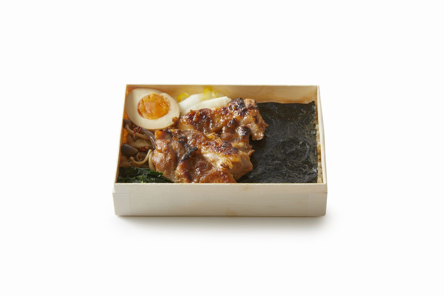 海苔弁 山 ¥1,080(税込)「刷毛じょうゆ海苔弁山登り」GINZA SIX B2F