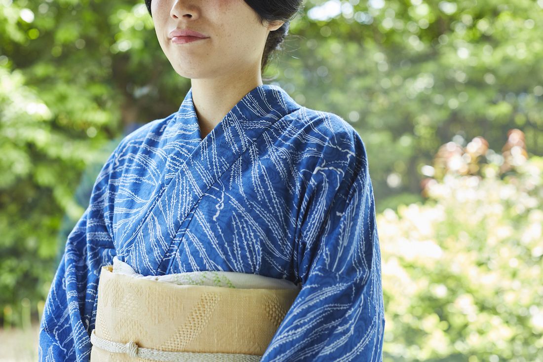 作品が国内外で人気を集める松原伸生氏の「長板中形」