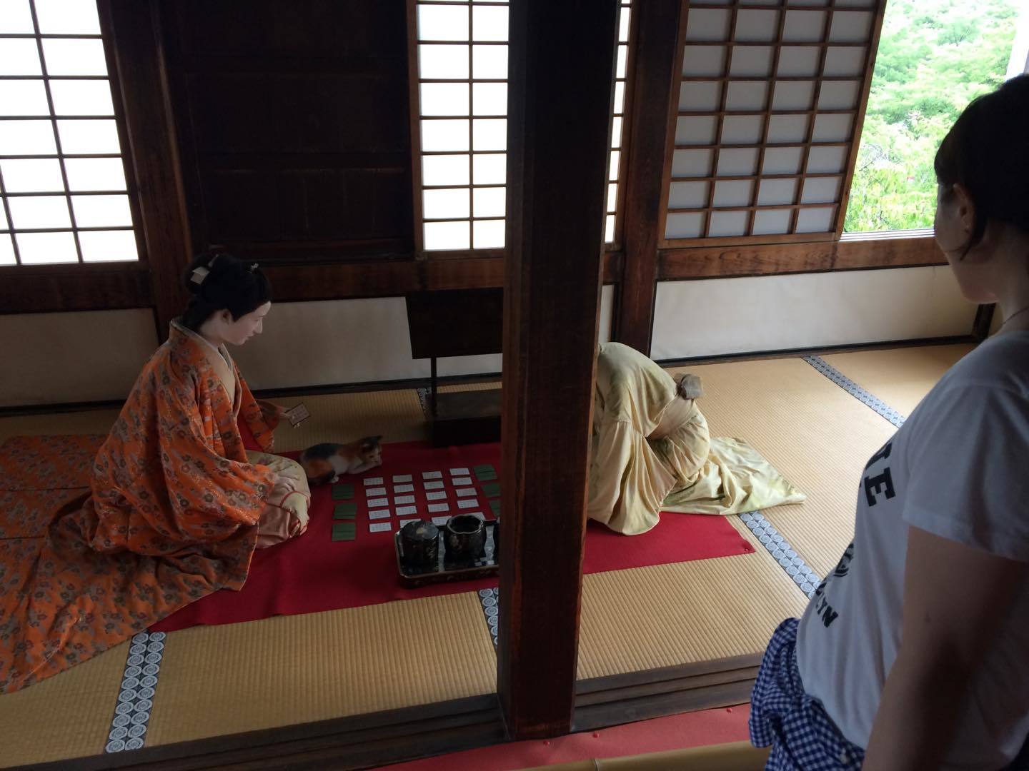 城内には人形が飾られていたりして、当時の風俗がわかりやすい。千姫もこう遊んでいたのでしょうか?