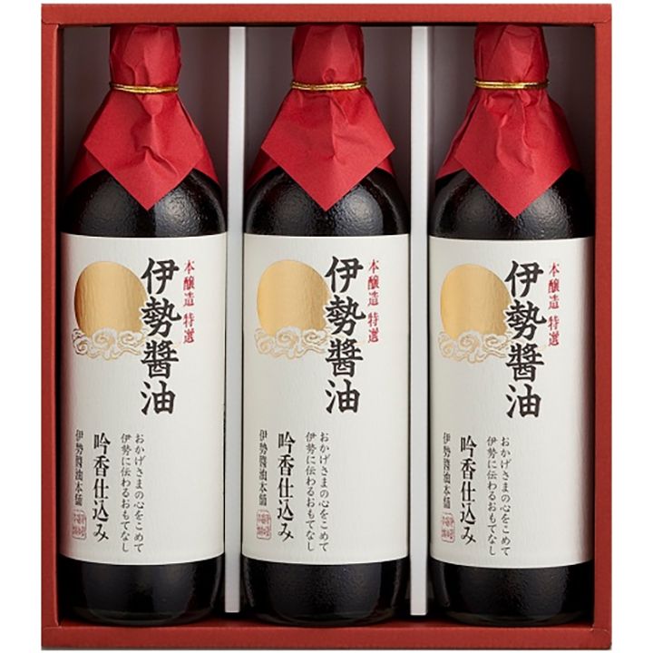 「本醸造 吟香仕込 特選伊勢醤油セット」(伊勢醤油本舗)価格:¥3,437