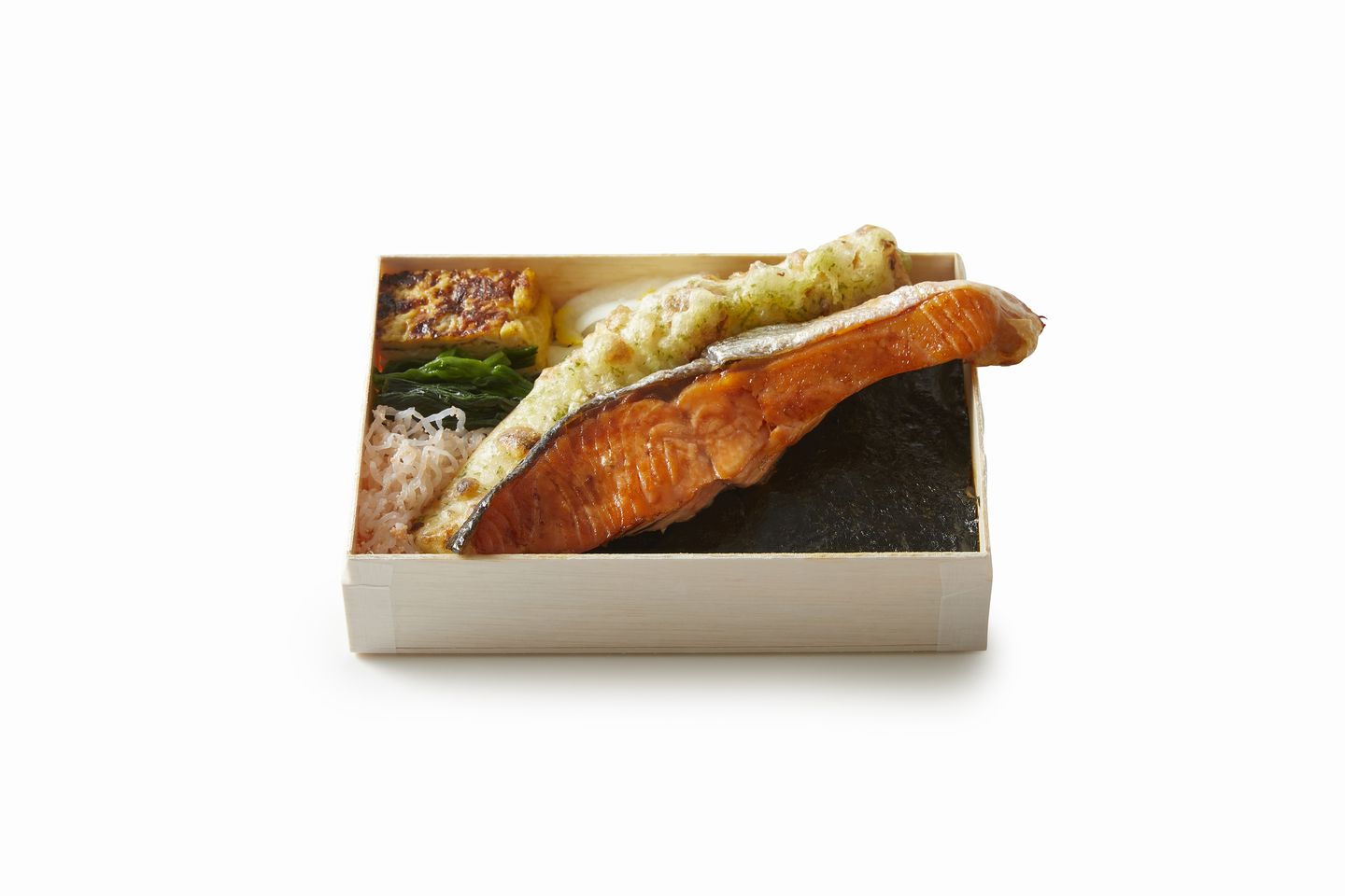 海苔弁 海 ¥1,080(税込)「刷毛じょうゆ海苔弁山登り」GINZA SIX B2F