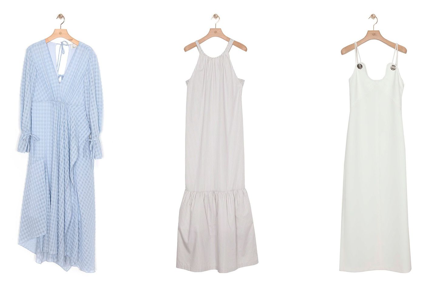 左から ワンピース¥87,000・ワンピース¥78,000・ワンピース¥88,000(税抜)