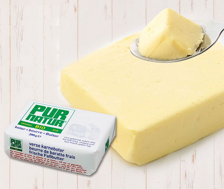 限られた職人のみが作ることを許された「Pur Natur(ピュアナチュール)」の「オーガニック発酵バター」(値段:¥2,000)