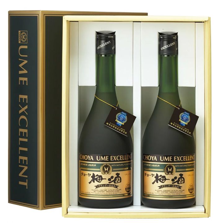 瓶から高級!ブランデー仕込みの梅酒「エクセレント」(チョーヤ)