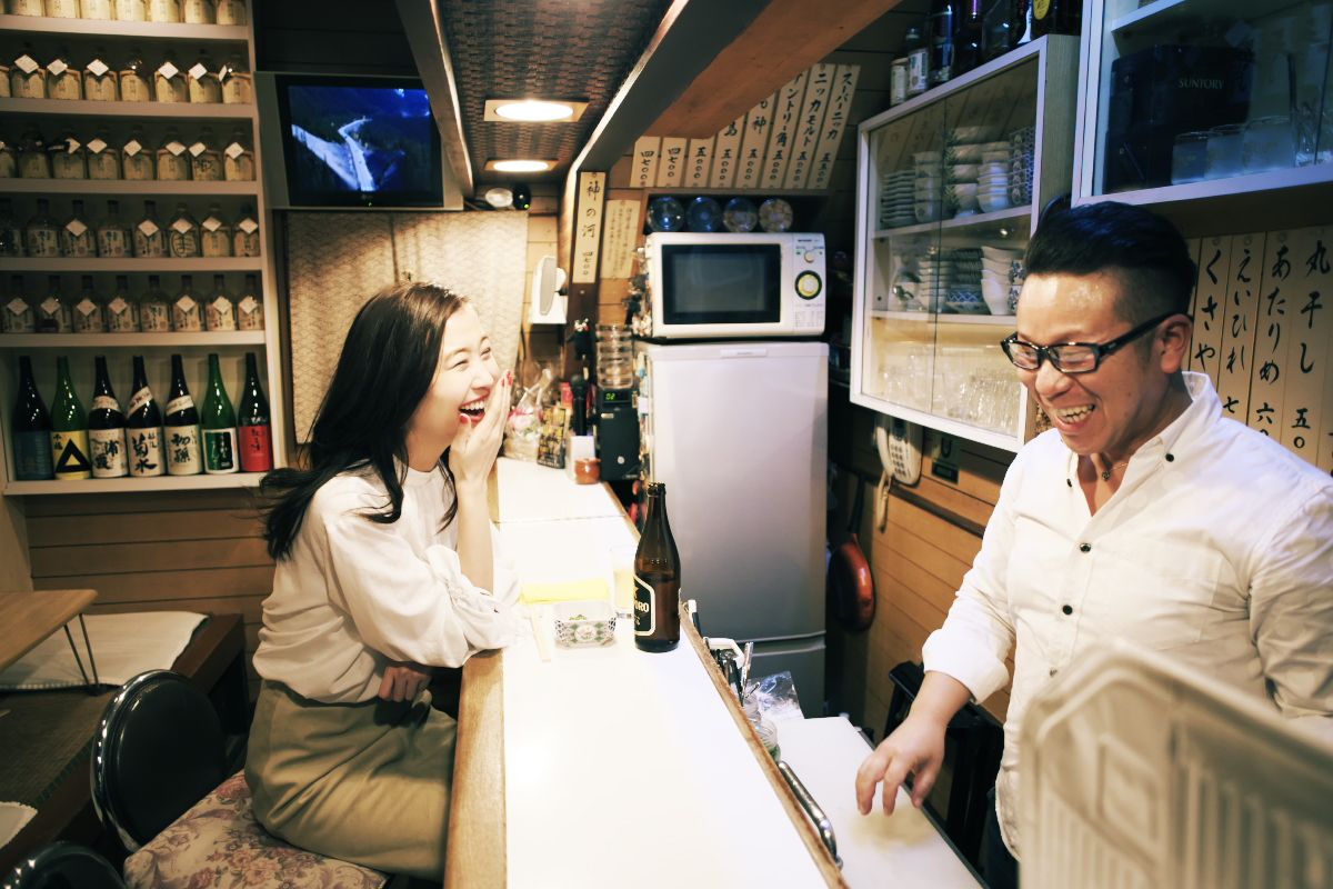 ママの息子である大ちゃんは、2年前から店を手伝っている