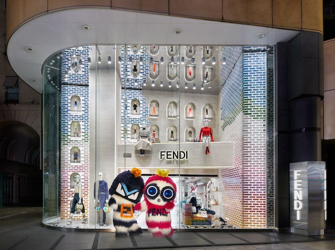 FENDI(フェンディ)表参道ポップアップストア外観