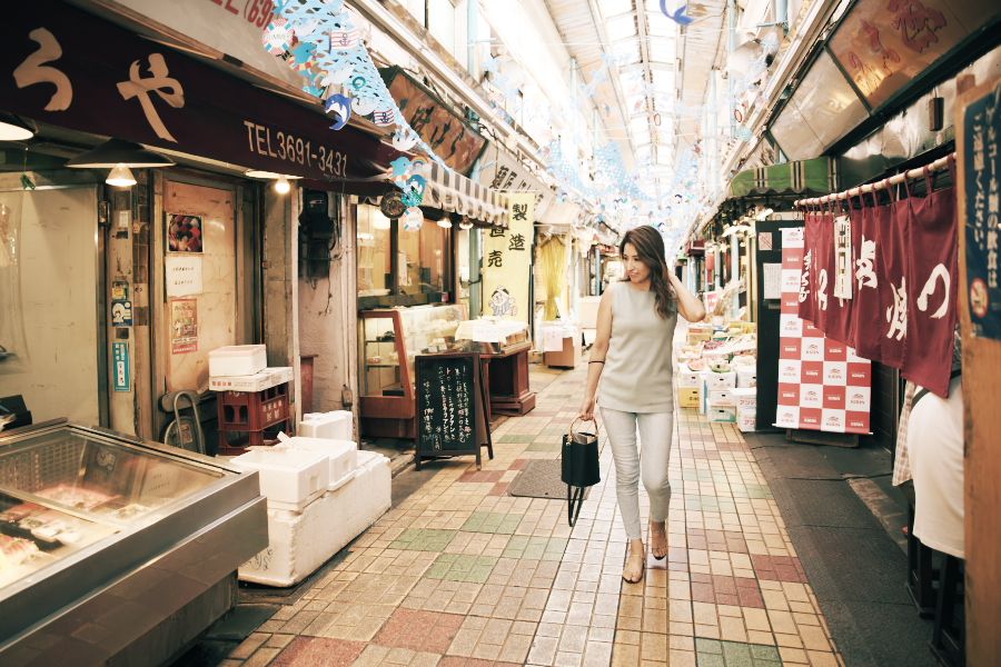 昭和から時が止まったような立石仲見世商店街