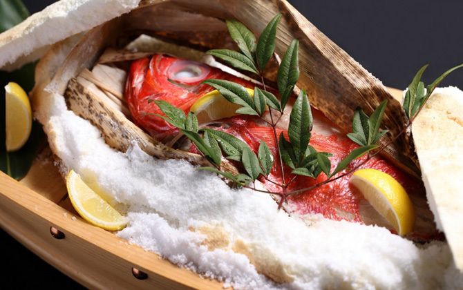 LUXURY和HOTEL 風の薫の料理