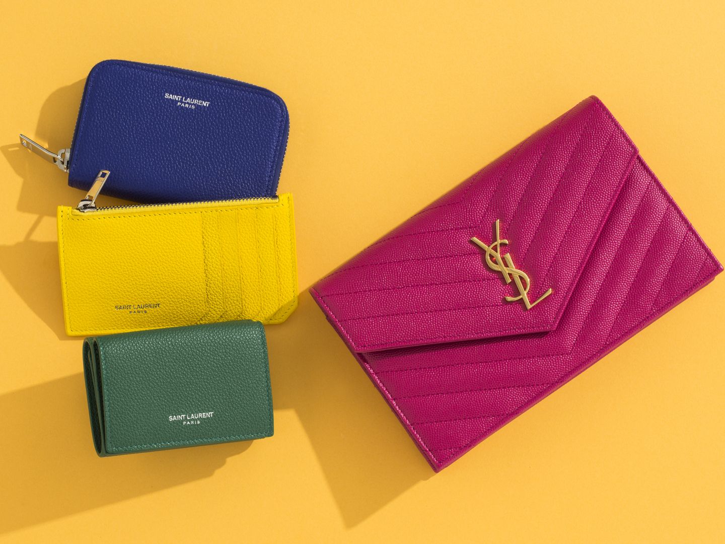 「SAINT LAURENT(サンローラン)」の新作財布コレクション