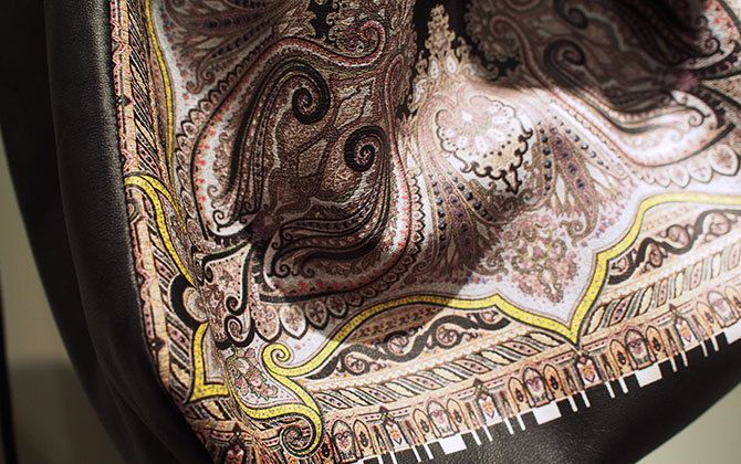 エトロ(ETRO)のブランドアイコン、ペイズリー柄