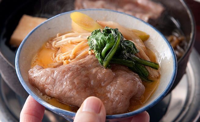 すき焼き|「いし橋」(神田)