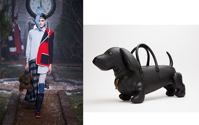 '16-17秋冬コレクションにも犬をモチーフにしたアイテムが登場