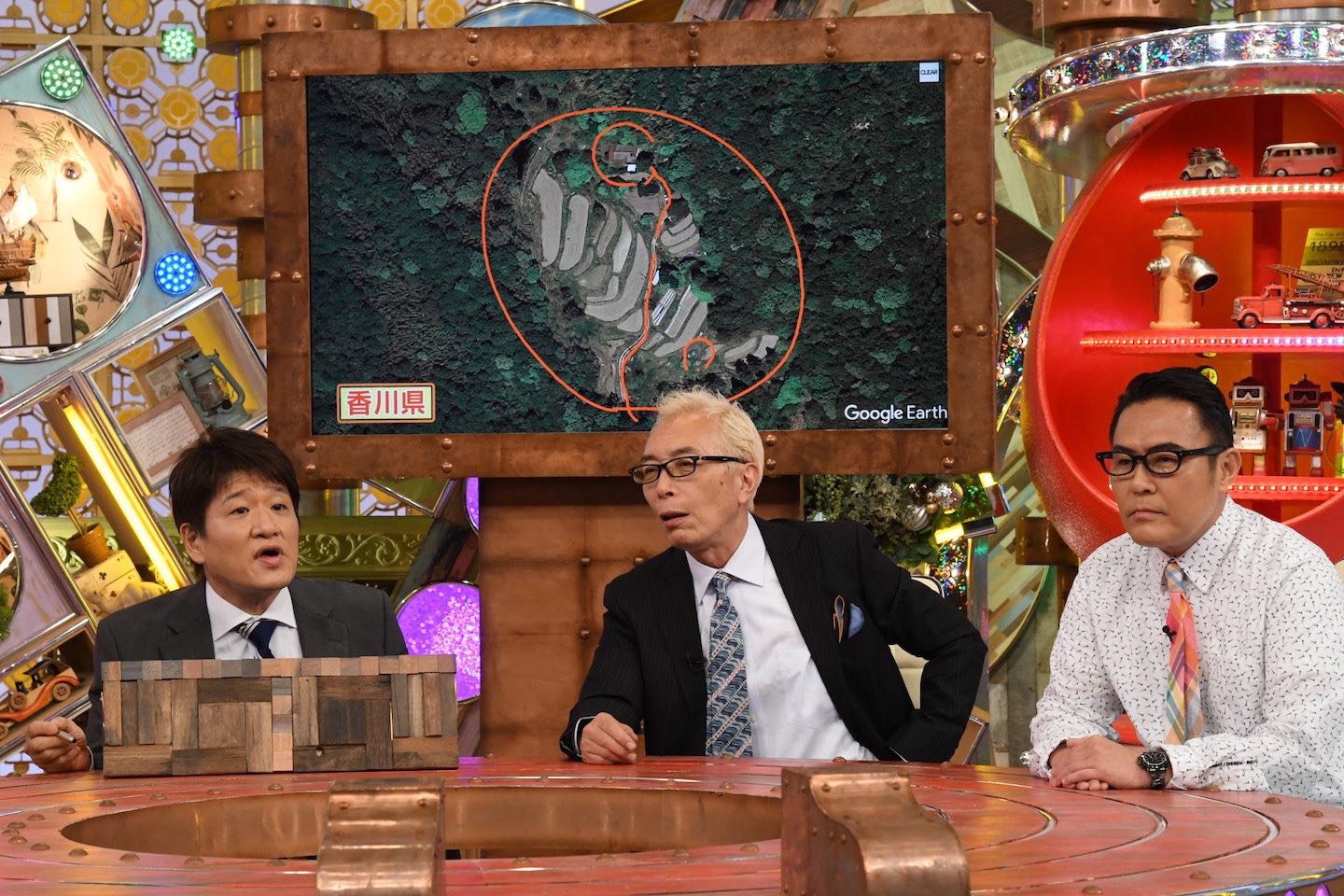 ©ABCテレビ 左から:林修さん、所ジョージさん、市川右團次さん