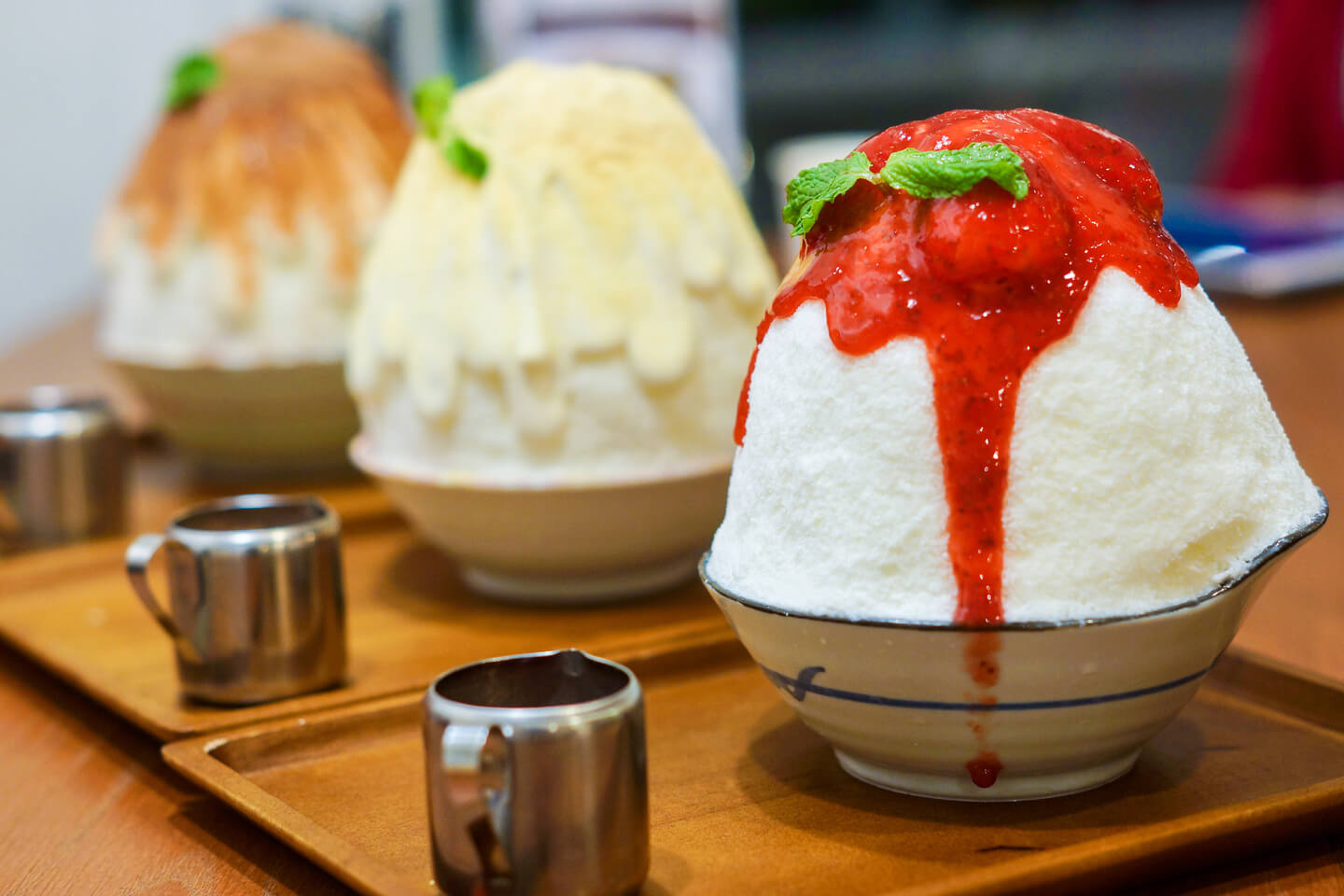 並べて撮りたい気持ちをぐっと抑え、出来立てのおいしさを味わってみては?