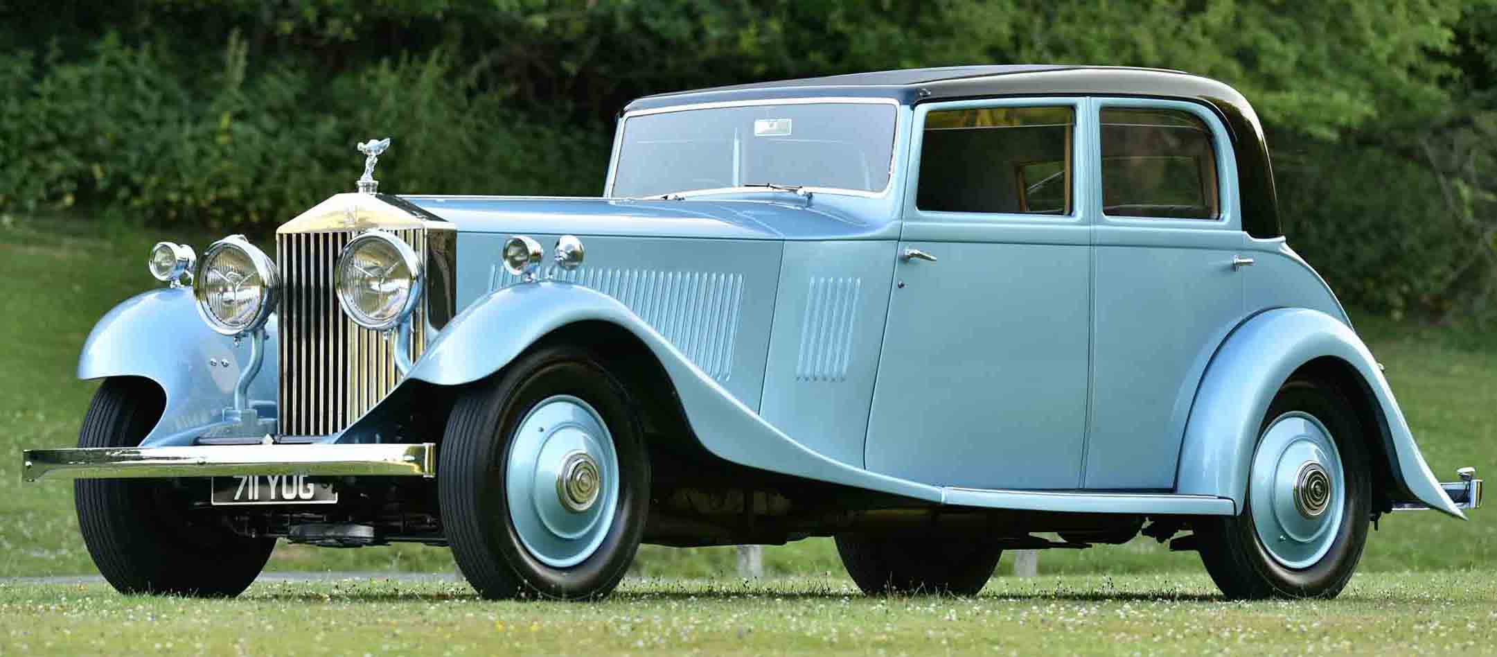 「ファントムII」(1929〜35年)。メカニカル部分の磨耗を低減するための自動注油機能が付き、メンテナンスが容易になった。