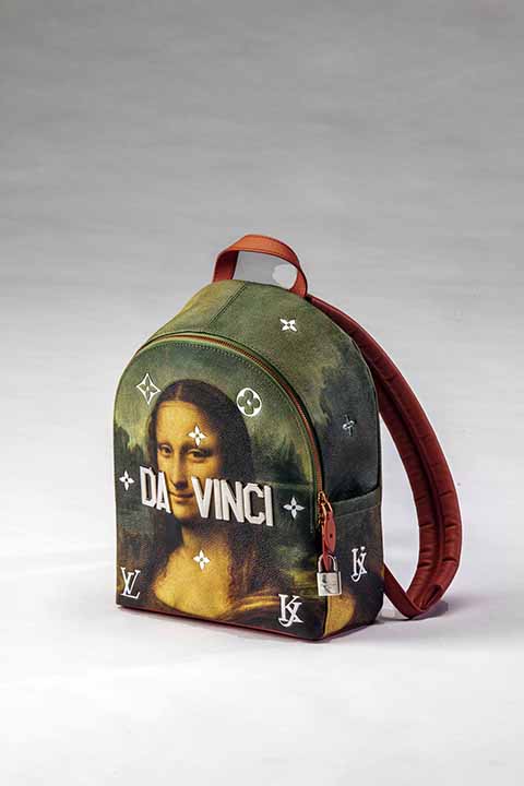 ジェフ・クーンズ×LOUIS VUITTON2017年京都服飾文化研究財団所蔵、畠山崇撮影
