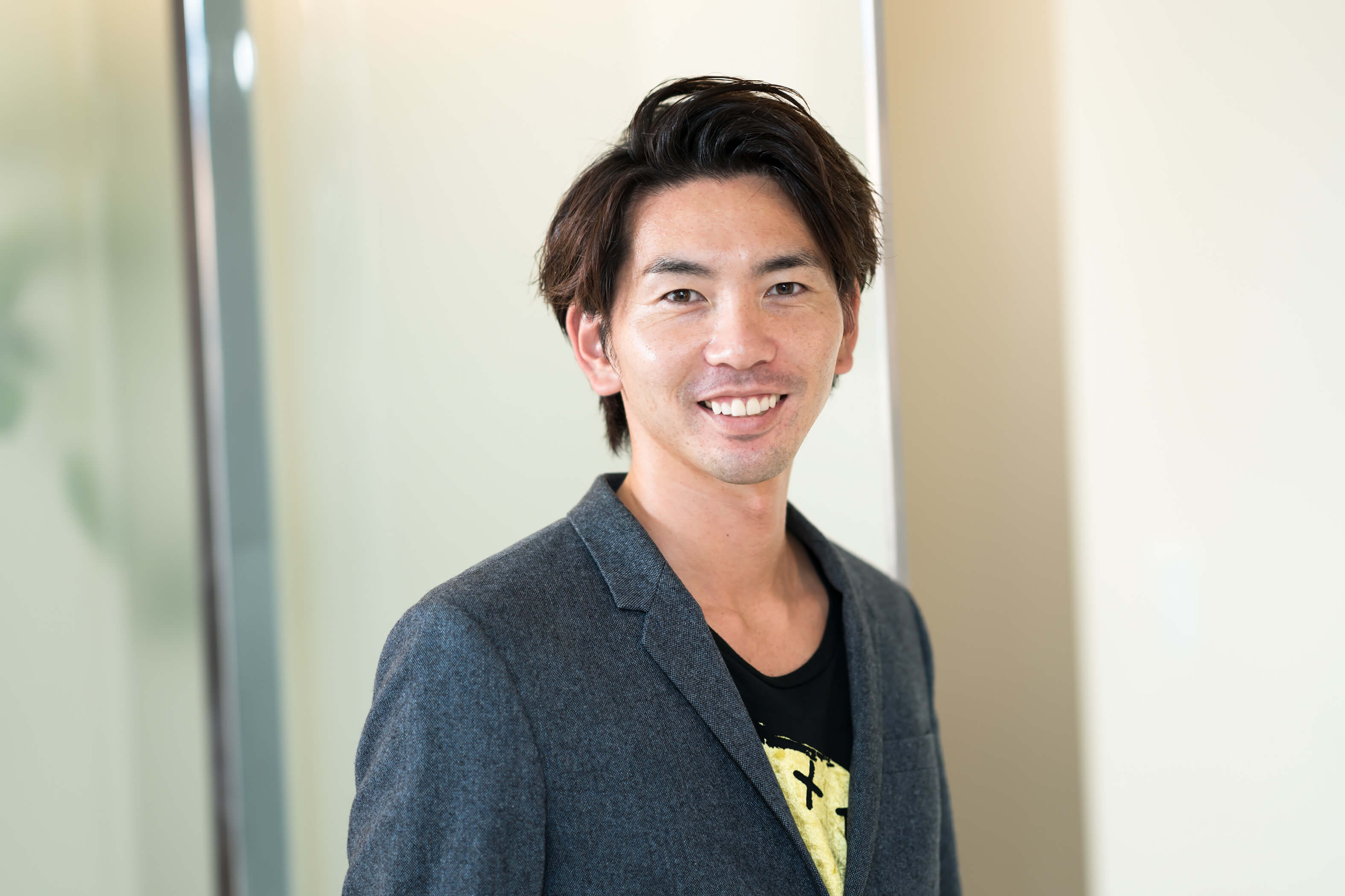 ACQUA aoyama 店長・熊谷安史さん「夏はウェイクボード、冬はスキー、年中通してボクササイズと身体を動かしています」