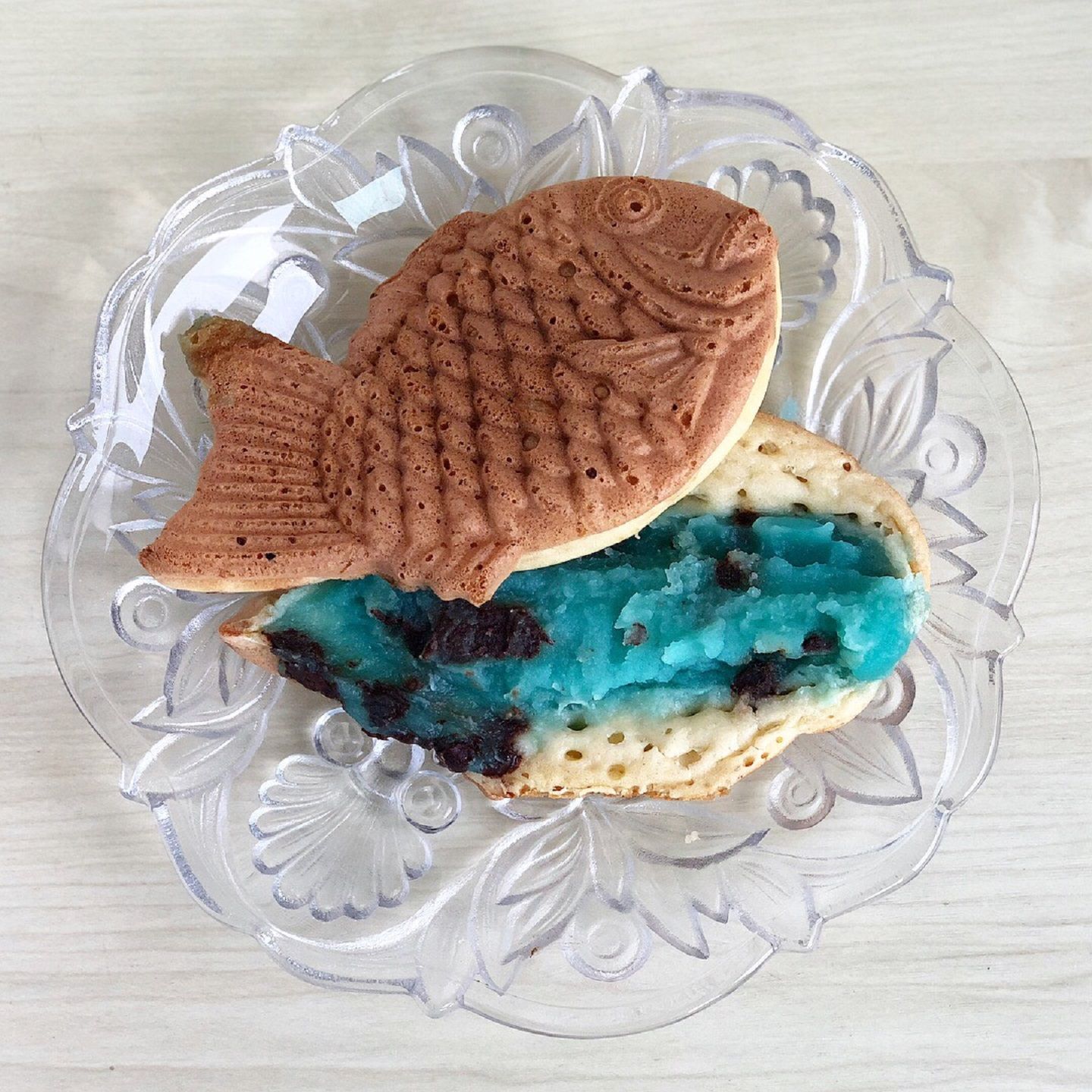 くりこ庵『チョコミントたい焼き』