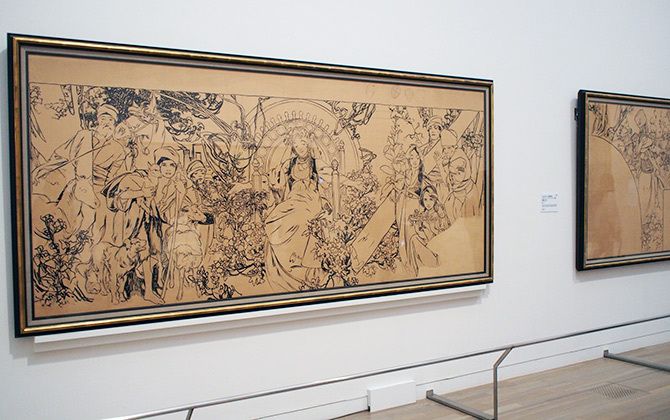 国立新美術館「ミュシャ展」より