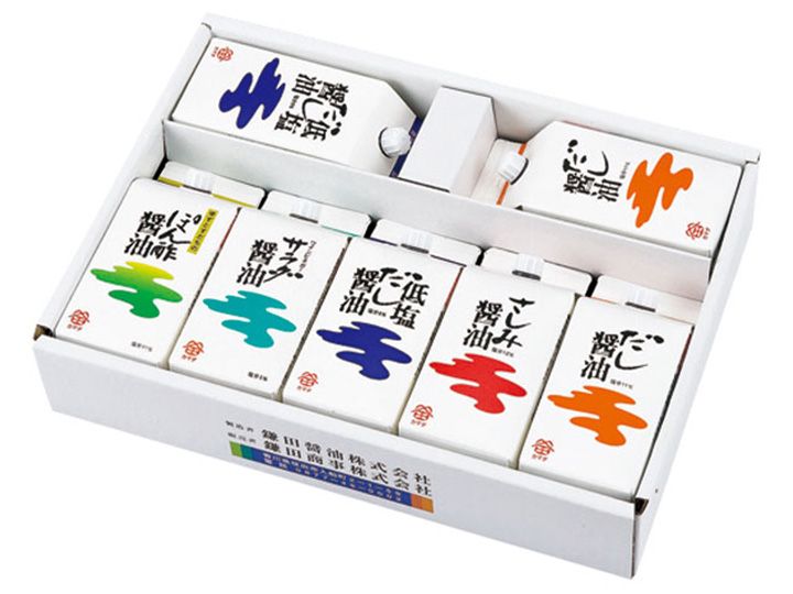 【2,000円台】「五色醤油 7ヶ入」(鎌田醤油)
