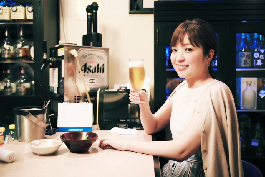 ビールやハイボールなど、炭酸の入ったお酒が好きな大西さん