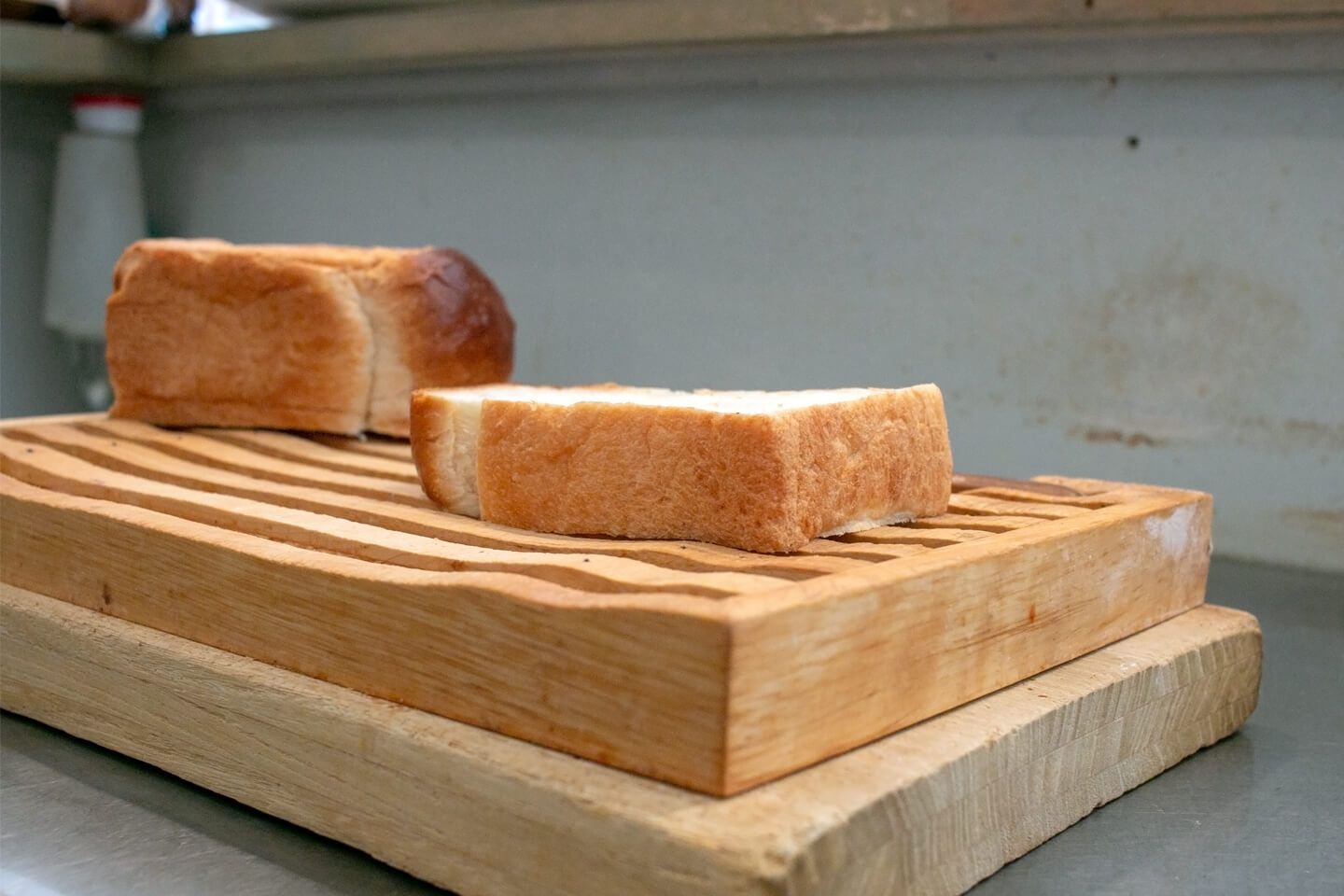 「Haru and haru」では厚さ4㎝が目安。アパレイユが程よく浸み込み、パンのフワッとした食感も楽しめるそう