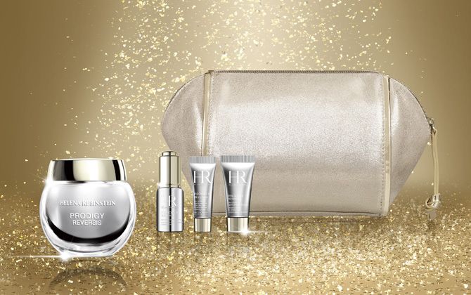ヘレナルビンスタイン プロディジー リバーシス セレクトキット¥30,000〜(税抜・2016年12月2日限定発売)※プロディジー、フォース C. 3、P.C.、リプラスティ、ライフ パール セルラ シリーズのスキンケア製品の中から¥30,000以上購入の方に(写真はプロディジー リバーシス クリーム)+500円で発売