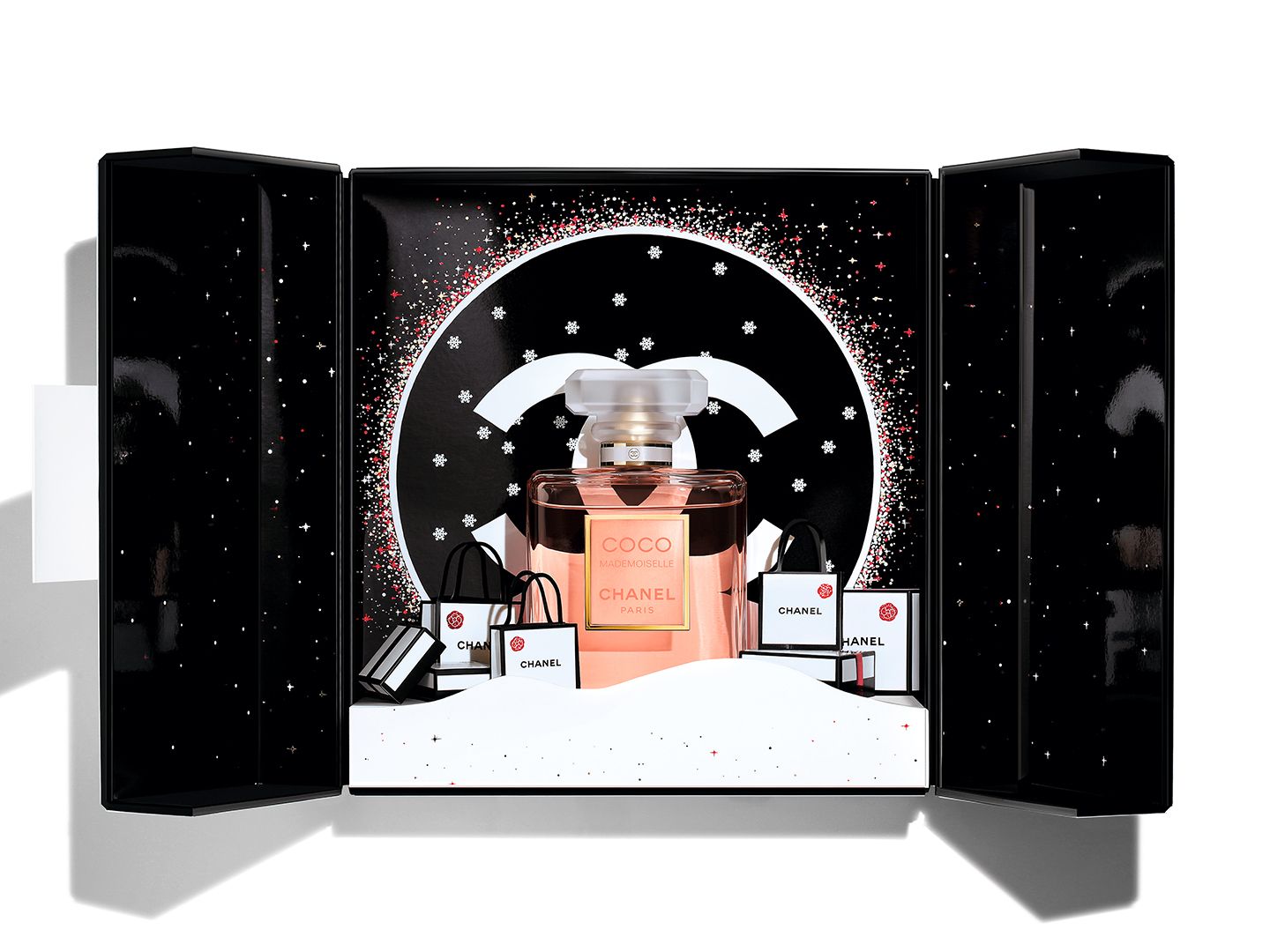 ココ マドモアゼル オードゥ パルファム シアター コフレ 100ml ¥20,000(2019年11月1日数量限定発売)©CHANEL