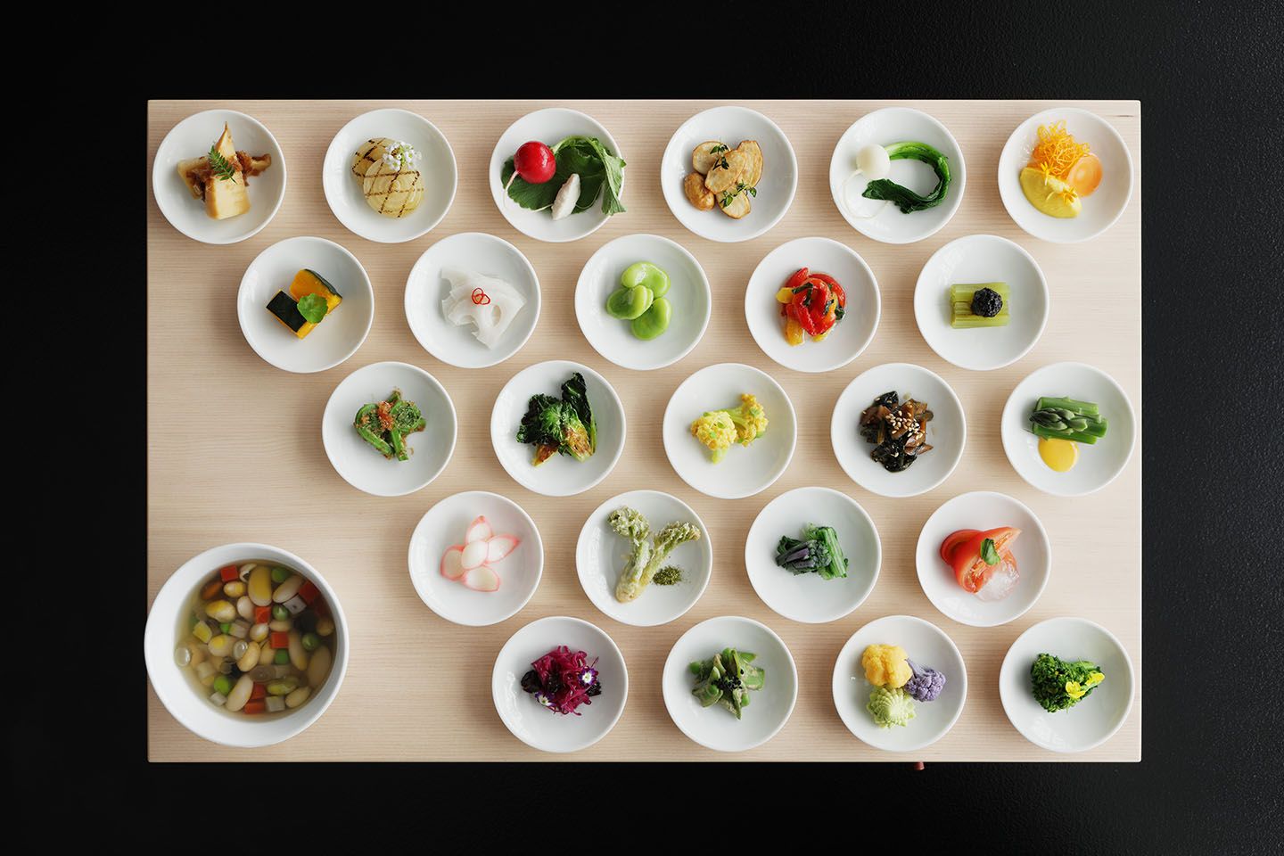 深呼吸養生プランのためのオリジナルランチ
