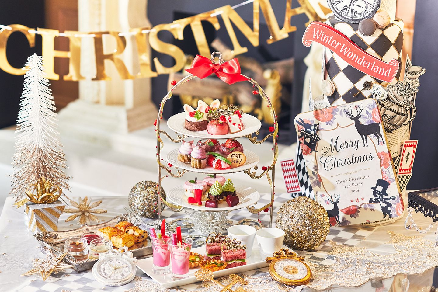 VINO BUONOのアリスのクリスマスアフタヌーンティー