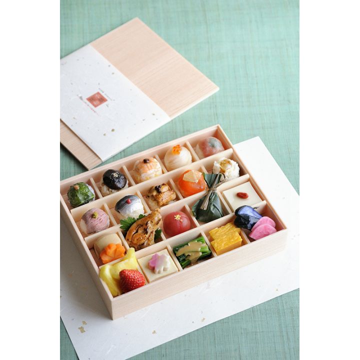 「季膳味和」(中野区南台)の「仕出し弁当 手毬詩/てまりうた」¥3,000