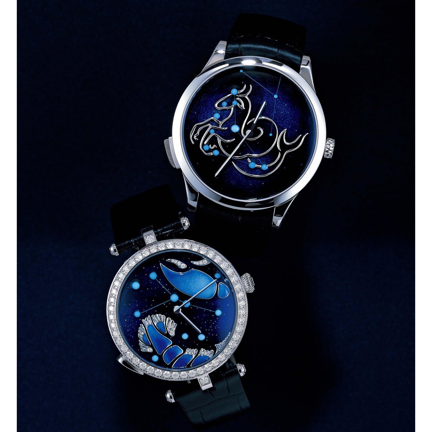 Midnight & Lady Arpels Zodiac Lumineuxミッドナイト&レディ アーペル ゾディアック リュミヌー<br />
<br />
ロマンティックな星座の物語をいつも手元に輝かせて