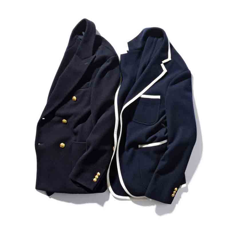 (左)ジャケット¥58,000・(右)ジャケット¥57,000(トゥモローランド)